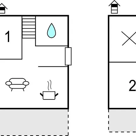 בית נופש 2 Bedroom Stunning In ריסיקה